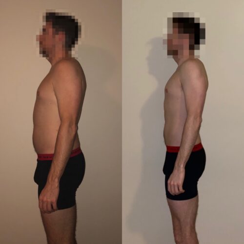 metabolic performance protocol before and after progress