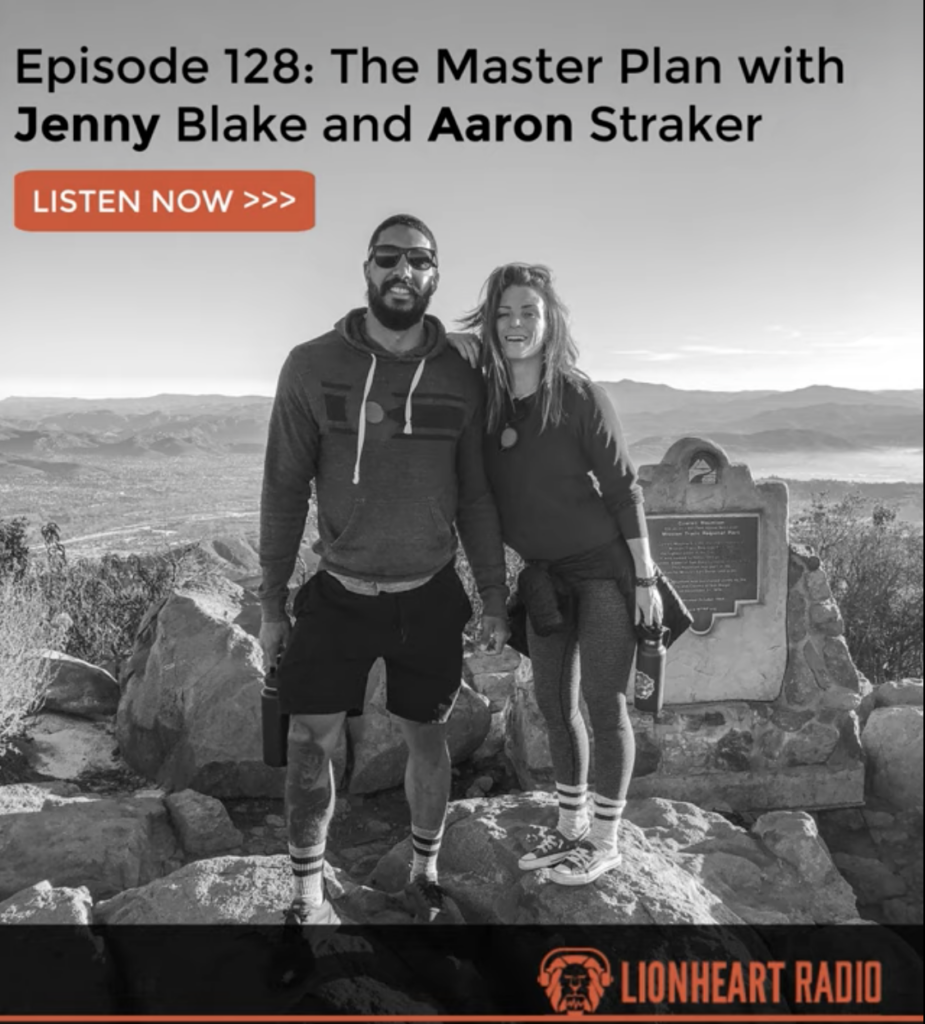 LionHeart Radio: The Master Plan with Jenny Blake and Aaron Straker